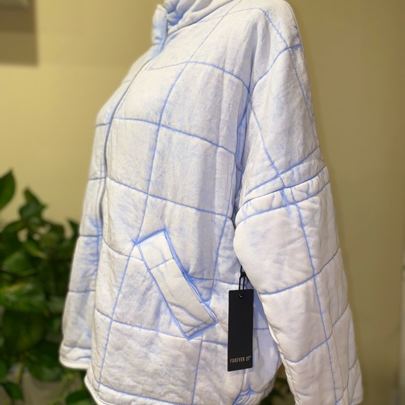 NWT Forever 21 SuperSoft Casual Zipped Jacket - Picture 4 of 8